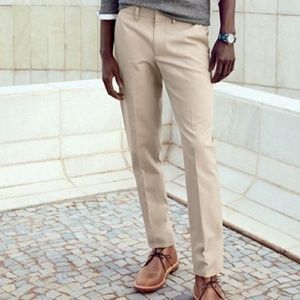Mens J Crew Slim Bowery Pants 